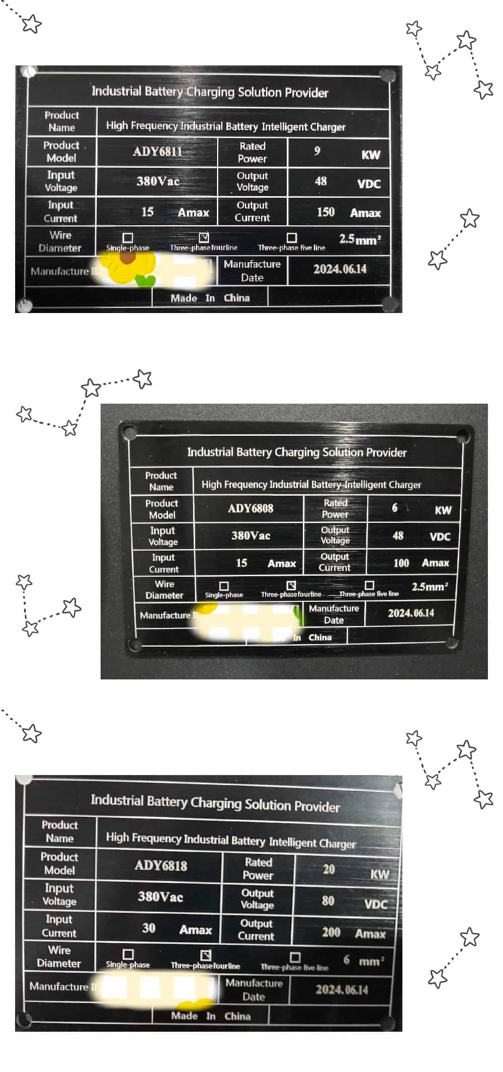 Charger Details