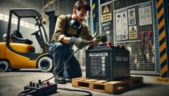 What Step Should you Take Before Charging a Forklift Battery