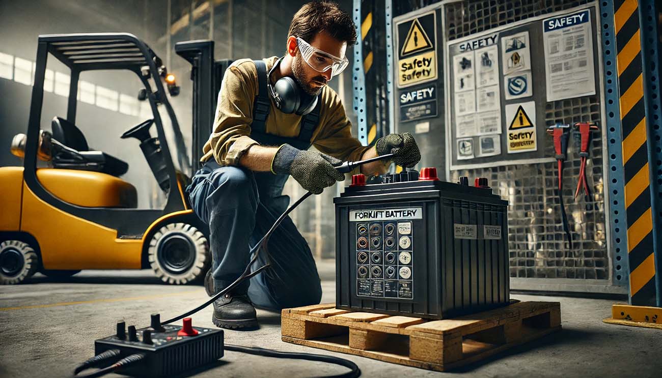 What Step Should you Take Before Charging a Forklift Battery.jpg