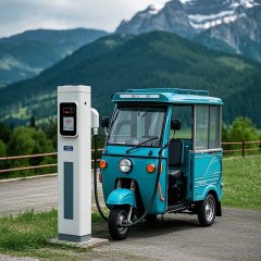 Solving the Charging Issue of Electric Tricycles：Is Fast Charging Feasible？