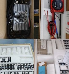 32pcs 320ah lifepo4 battery and 36V battery charger were shipped to canada