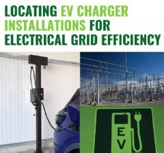 Explore the relationship between electric vehicle(EV) charger installation location and grid efficien